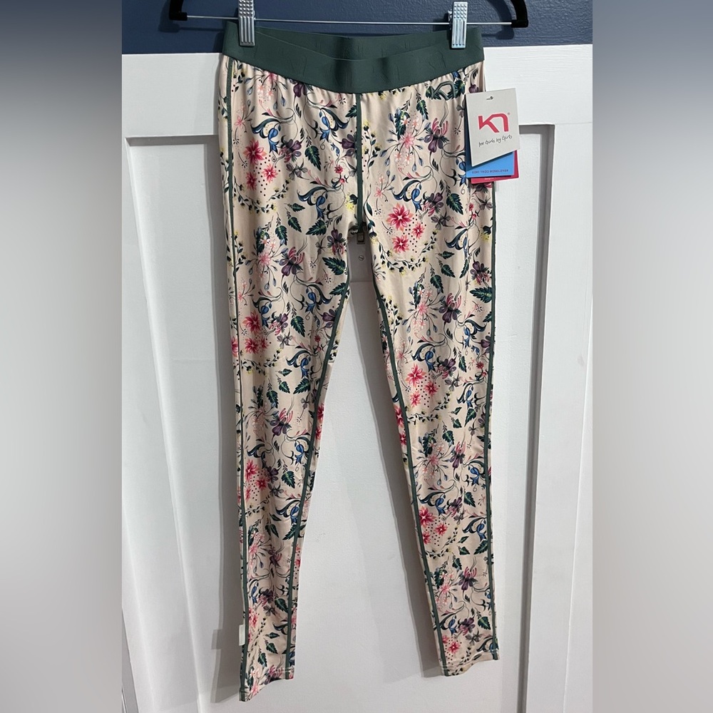 Kari Traa Fryd Base Layer Pants Bjerk Floral